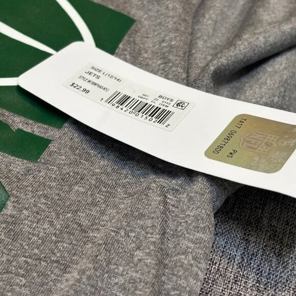 NFL New York Jets Youth performance t-shirt, L (12-14) - Picture 3 of 5